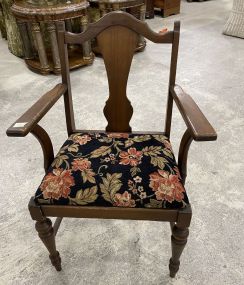 Vintage Wood Arm Chair