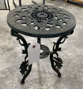 Small Outdoor Metal Table