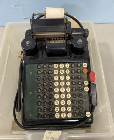 Vintage Electric Adding Machine