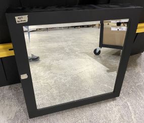 Contemporary Black Framed Wall Mirror