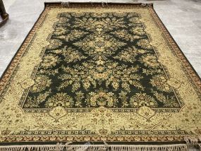 Persian Empire Sarouk Style Machine Made Rug 7' x 11'6