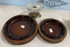 Three Vintage 1960's Ashtrays