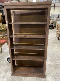 Old Wood Bookshelf