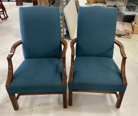 Pair of Arm Office Chairs