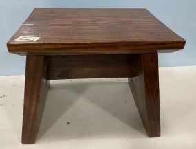 Hand Crafted Oak Footstool