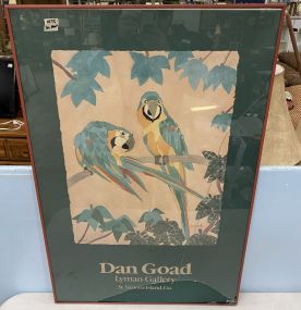 Dan Good Signed Parrot Print