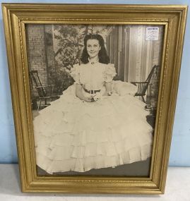 Gone With The Wind (Liz Taylor) Framed Picture