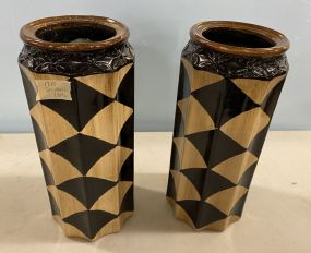 Two Home Accent Ceramic Planters