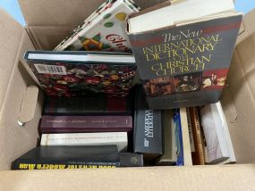 Box Lot of Assorted Books