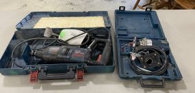Bosch SDS-Plus S4 Hammer Drill and Hand Router
