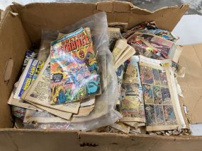 Box Lot of Comic Books