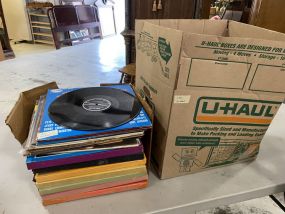 Box Lots of Assorted Record Albums