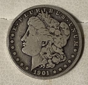 1901-O Morgan Silver Dollar