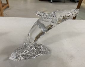 Waterford Crystal Breaching Whale