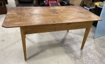 Antique Primitive Harvest Table