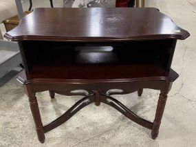 Cherry Accent Table/TV Stand