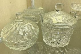 Fostoria American Clear Candy Dishes