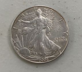 2002 Walking Liberty Silver Dollar