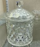 Fostoria American Clear Cookie Jar