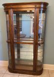 Modern Cherry Display Cabinet