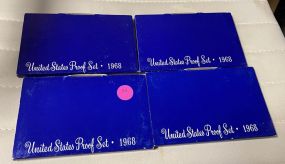 Four 1968 United States Proof Sets