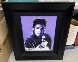 Elvis Presley and Priscilla Limited Edition Giclee by Joe Petruccio