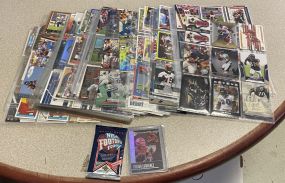 Binder Sleeves Of Football Cards