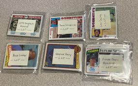 Group of Baseball Trading Cards