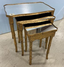 Gold Gilt Nest of Tables