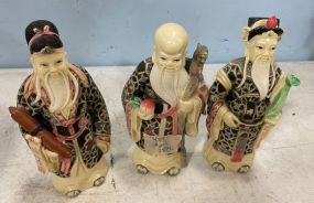 Chinese Three Wise Men Sculpture Figurine