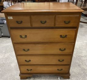Traditional Style Maple Chest of Drawers