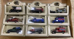 1991, 1992, and 1993 Die Cast Metal Replicas Cars (England)