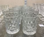 12 Fostoria American Clear Tumblers