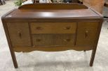 Vintage Depression Style Mahogany Buffet