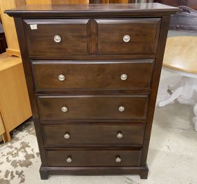 Modern Cherry Chest of Drawers