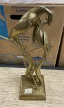 Brass Bird Statue