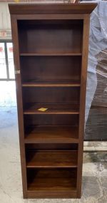 Ethan Allen Cherry Narrow Bookcase