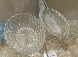 2 Fostoria American Clear Bowl and Dish