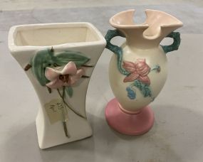 Hull and McCoy Vases