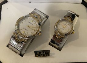 Geneva Men's and Ladies Watches