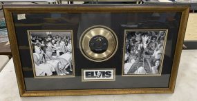 Elvis Presley Framed Gold Album
