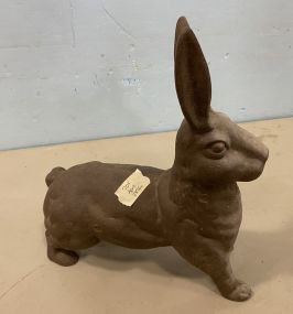 Iron Rabbit Statue