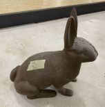 Iron Rabbit Statue