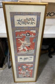 Asian Artwork on Silk