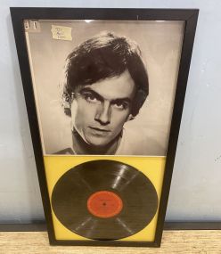 James Taylor Framed Record Album