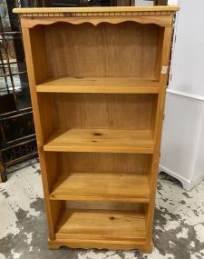 Pine Wood Bookcase