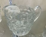 Fostoria American Clear Pitcher with Ice Lip