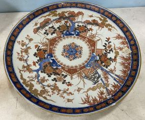 Large Porcelain Chinese Charger