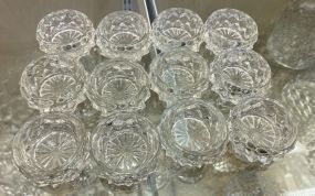 12 Fostoria American Clear Salts