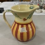 Fiesta Gail Pittman Red Siena Large Serving Pitcher